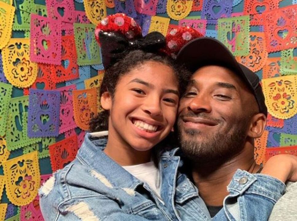 Kobe Bryant e a filha Gianna
