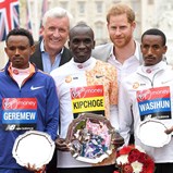 Armada etíope desafia Kipchoge na Maratona de Londres