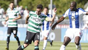 Sporting-FC Porto: Bruno Fernandes e o golo ‘roubado’ por... Danilo