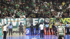 Sporting punido com dois jogos à porta fechada em futsal