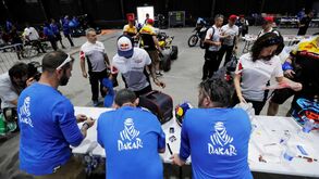 Miguel Barbosa em Jeddah nos preparativos para o Dakar'2020