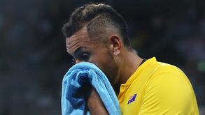 Kyrgios chora pelos incêndios  