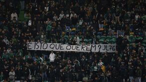 A mensagem da Juve Leo em pleno Sporting-FC Porto