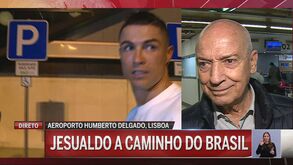 Ronaldo a chegar; Jesualdo a partir: o insólito 'encontro' no aeroporto de Lisboa