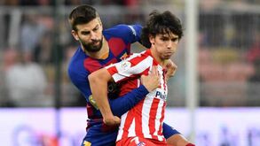 «Ainda está a anos-luz do anterior '7' do Atlético»: o que se diz da exibição de João Félix