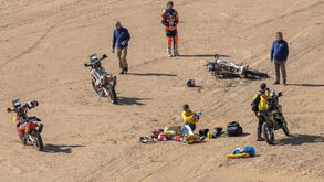 As primeiras imagens da trágica etapa do Dakar que vitimou Paulo Gonçalves