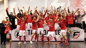 Benfica vence Sporting e conquista a Taça da Liga de futsal
