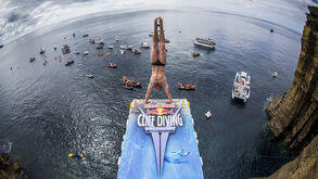 Etapa açoriana do Red Bull Cliff Diving regressa a 6 de setembro ao ilhéu de Vila Franca