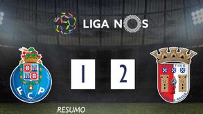 O resumo do FC Porto-Sp. Braga: golos, casos e outros lances