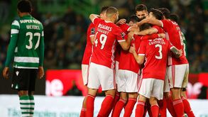 Triunfo histórico: Benfica tem agora mais vitórias que o Sporting em dérbis em Alvalade