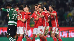 «Lisboa é vermelha e branca»: craques do Benfica festejam vitória em Alvalade