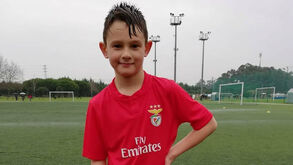 Benfica contrata Zé Diogo, jogador de apenas 8 anos