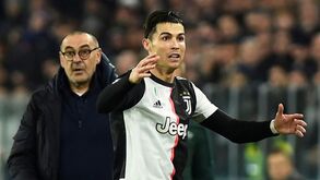 Cristiano Ronaldo imparável: foi assim que abriu a contagem frente à Roma