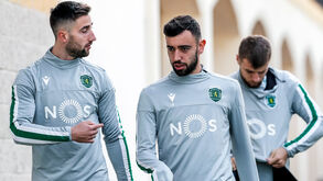 Sporar fez primeiro treino no Sporting