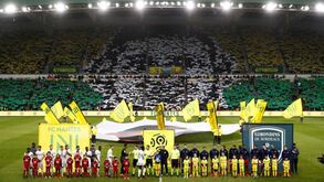 As imagens da fenomenal homenagem do Nantes em memória de Emiliano Sala