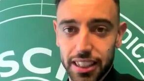 A mensagem de despedida de Bruno Fernandes do Sporting