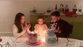 Filha de Bruno Fernandes celebrou 3 anos e o Manchester United fez uma surpresa