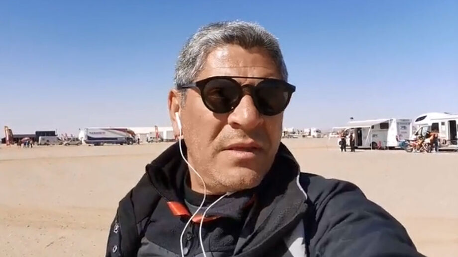 Brasileiro Ricardo Ribeiro não escondeu a emoção ao falar do piloto português