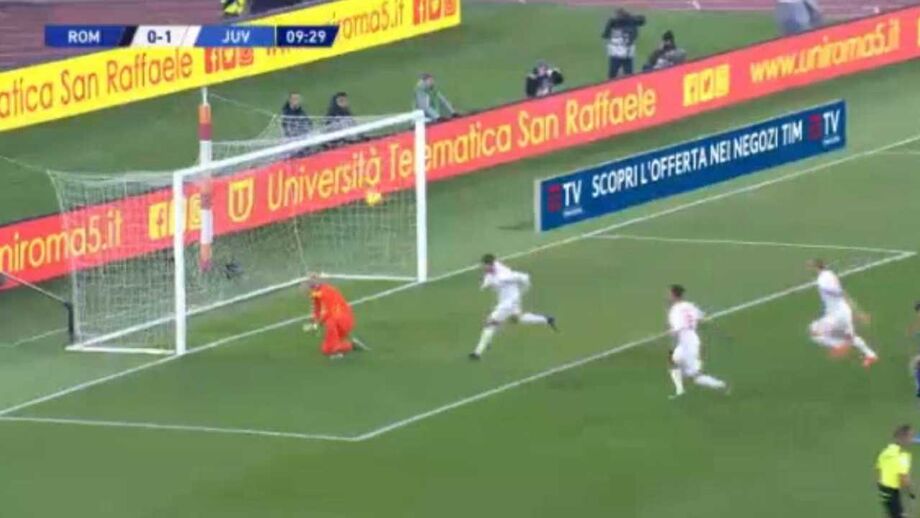 Avançado português fez, de penálti, o segundo da 'Vecchia Signora' diante da equipa de Paulo Fonseca