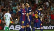 Sergi Roberto, a recuperar de lesão. Treinador do Barcelona espera poder contar com defesa