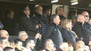 Pinto da Costa apoiou equipa B depois de ter liderado comitiva em Setúbal