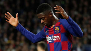 Barcelona confirma ausência de Dembélé até ao final da época 