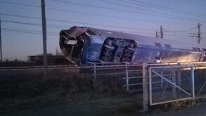 Descarrilamento de comboio de alta velocidade em Itália faz dois mortos