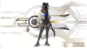 League of Legends: True Damage Prestige skin de Senna disponível