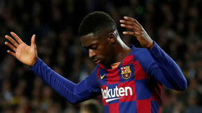 Barcelona anuncia Dembélé ausente dos relvados por 6 meses