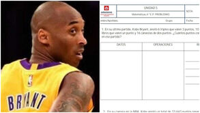 Professor de matemática surpreende alunos com exame sobre dados da carreira de Kobe Bryant