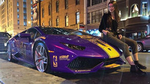 O fantástico tributo a Kobe Bryant num Lamborghini Huracán