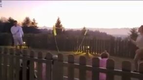 Cristiano Ronaldo jogou badminton com Georgina e deixou uma questão