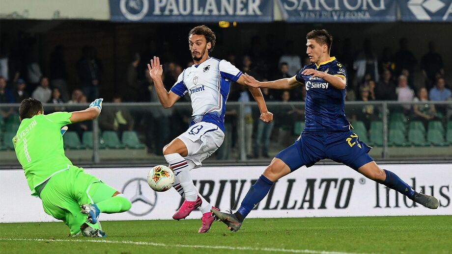 Sampdoria-Hellas Verona: Miguel Veloso ausente