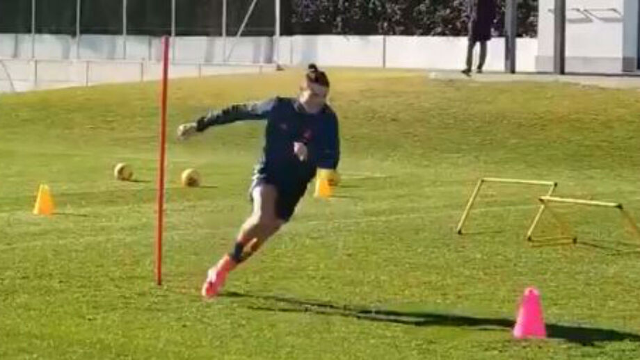 Internacional português a fazer o que mais gosta