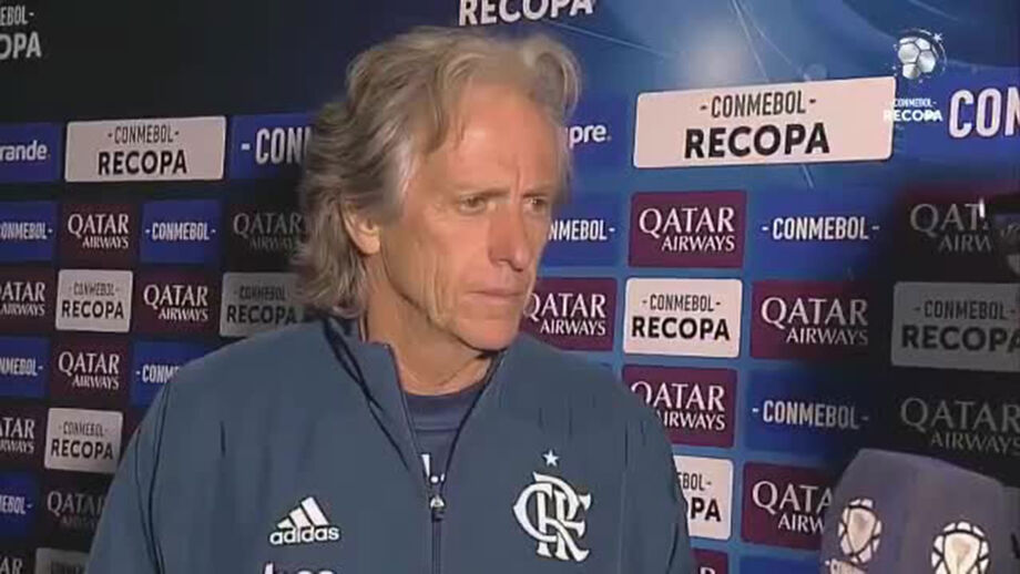 Técnico do Flamengo deu 'show' após a 1ª mão da Supertaça sul-americana 