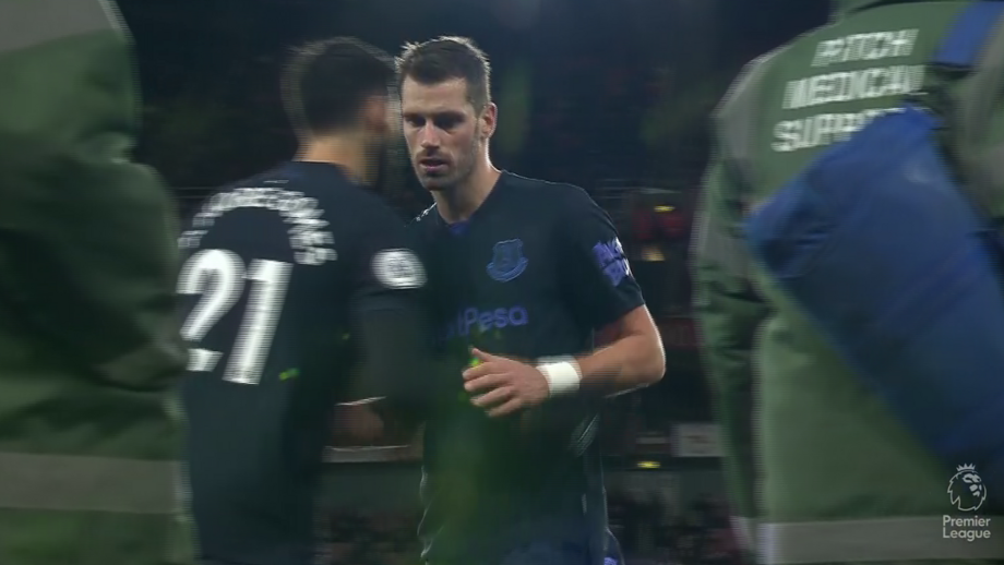 Internacional português entrou aos 59 minutos para o lugar de Morgan Schneiderlin