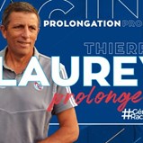 Treinador Thierry Laurey renova contrato por um ano com o Estrasburgo