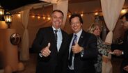 Fabio Wajngarten com Jair Bolsonaro