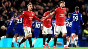 Luke Shaw sobre Bruno Fernandes: «Dá para ver que ele era um líder no Sporting»