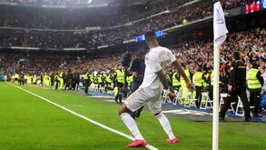 Vinícius Jr. 'homenageou' Cristiano Ronaldo sem saber: «Acho que senti que ele estava lá»