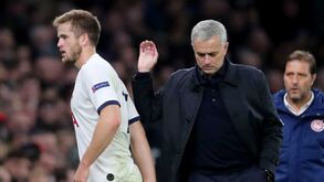 O momento em que Eric Dier saltou para as bancadas para confrontar adepto