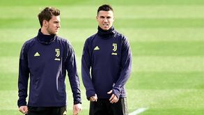 Cristiano Ronaldo em risco após contágio de Rugani