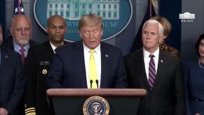 Coronavírus: Donald Trump vai declarar emergência nacional