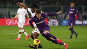 Coronavírus: jogador da Fiorentina deu positivo e já está em quarentena