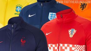 Portugal, Inglaterra ou Brasil: revelados casacos das seleções para os próximos torneios