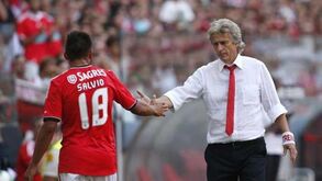 Salvio: «Tenho um carinho muito grande por Jorge Jesus»