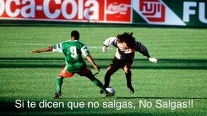 Higuita lembra 'vícios' antigos para lançar apelo aos colombianos