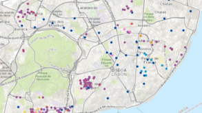 O comércio local aberto em Lisboa durante o estado de emergência: veja em tempo real