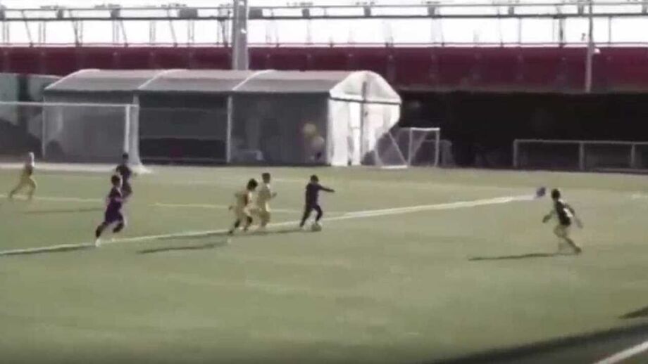 Thiago Messi enverga a camisola 10 e segue as pisadas do pai nas camadas jovens do Barcelona