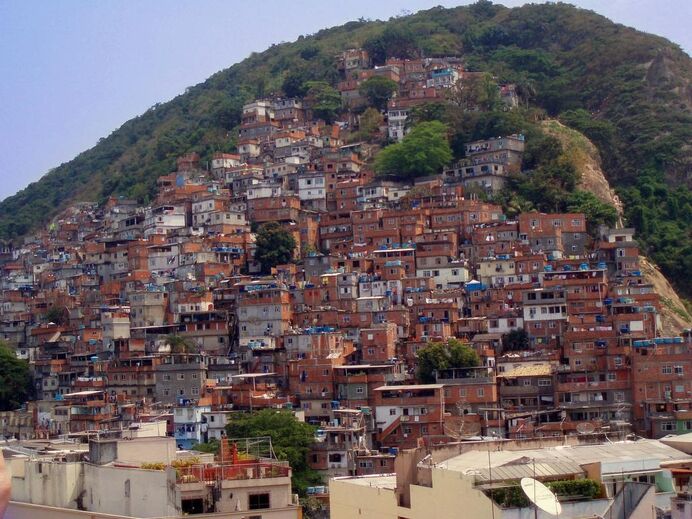 Favela no Rio de Janeiro